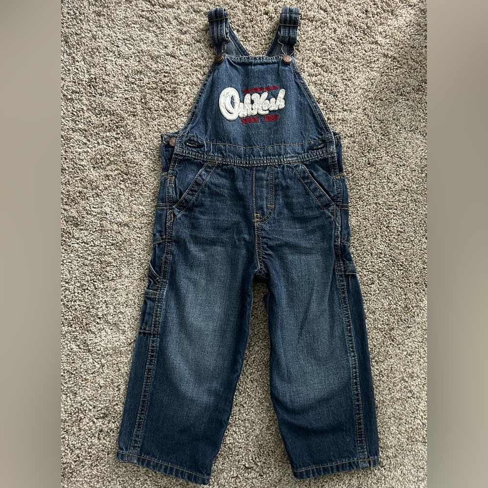 OshKosh Overalls Girls Size 24 Months